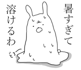 Kansai rabbits<5> sticker #13961066