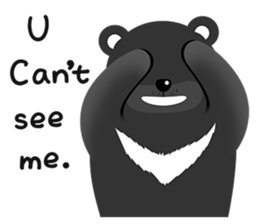 victory bear and monkey(English) sticker #13961242