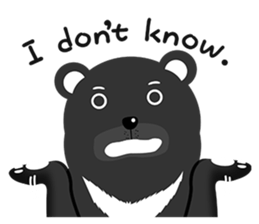 victory bear and monkey(English) sticker #13961253