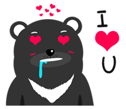 victory bear and monkey(English) sticker #13961277