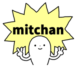 Sticker of "Mitchan" sticker #13962098