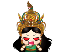 Lady Naki sticker #13963516