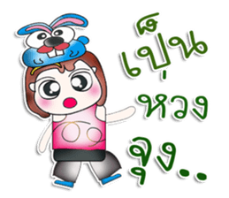 Mr. Varon. Love rabbit.^__^ sticker #13963847