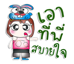 Mr. Varon. Love rabbit.^__^ sticker #13963850