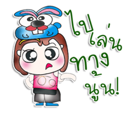 Mr. Varon. Love rabbit.^__^ sticker #13963855