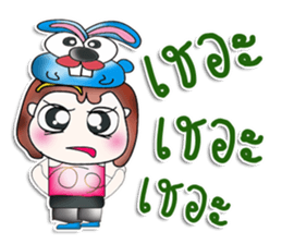 Mr. Varon. Love rabbit.^__^ sticker #13963858