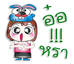 Mr. Varon. Love rabbit.^__^ sticker #13963861