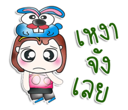 Mr. Varon. Love rabbit.^__^ sticker #13963870