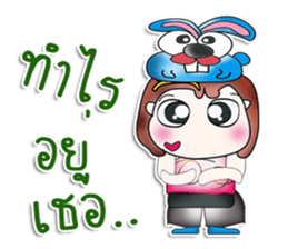 Mr. Varon. Love rabbit.^__^ sticker #13963871