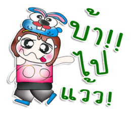 Mr. Varon. Love rabbit.^__^ sticker #13963873