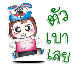 Mr. Varon. Love rabbit.^__^ sticker #13963874