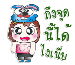 Mr. Varon. Love rabbit.^__^ sticker #13963883