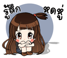 unun cute girl sticker #13963963