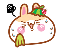 Cherry Mommy's Rabbits -Animated Sticker sticker #13964054