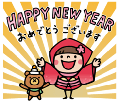 Do your best. Witch hood 27 (winter) sticker #13964089