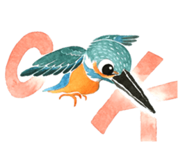Kingfisher 2 sticker #13964286