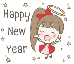 Angelina : Happy New Year sticker #13964794