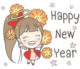 Angelina : Happy New Year sticker #13964795