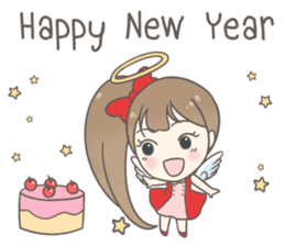 Angelina : Happy New Year sticker #13964796