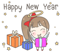 Angelina : Happy New Year sticker #13964797