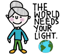 Pordee ; a good friend sticker #13964993