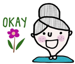 Pordee ; a good friend sticker #13964996