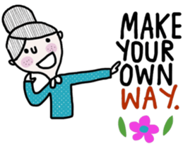 Pordee ; a good friend sticker #13965005