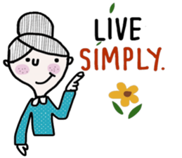 Pordee ; a good friend sticker #13965008