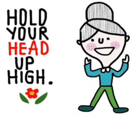 Pordee ; a good friend sticker #13965013