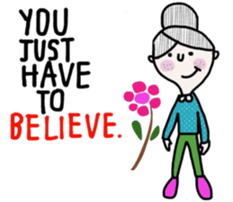 Pordee ; a good friend sticker #13965016