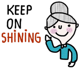 Pordee ; a good friend sticker #13965021