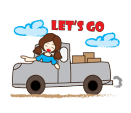Aileen lovely online vendor sticker #13965194