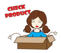 Aileen lovely online vendor sticker #13965197