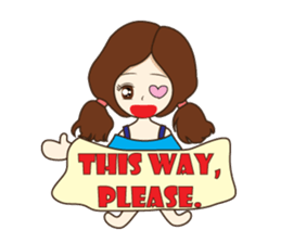 Aileen lovely online vendor sticker #13965203