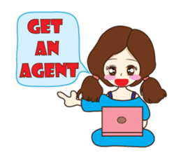 Aileen lovely online vendor sticker #13965213