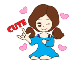 Aileen lovely online vendor sticker #13965217