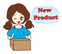 Aileen lovely online vendor sticker #13965218