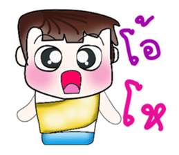 Hello! My name is Osora. ^__^ sticker #13965273