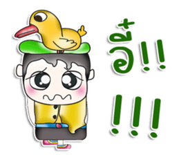Hello my name is Yoshikava. Love duck. sticker #13965820
