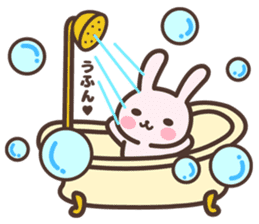 Badminton Rabbit 5 sticker #13966150