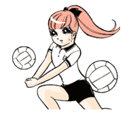 viva!volleyball! sticker #13966171