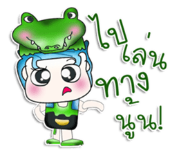 Mr. Yamamoto. Love crocodile. ^_^ sticker #13966351