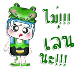 Mr. Yamamoto. Love crocodile. ^_^ sticker #13966352
