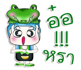 Mr. Yamamoto. Love crocodile. ^_^ sticker #13966357