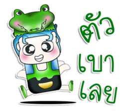 Mr. Yamamoto. Love crocodile. ^_^ sticker #13966370