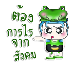 Mr. Yamamoto. Love crocodile. ^_^ sticker #13966377