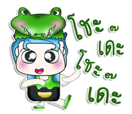 Mr. Yamamoto. Love crocodile. ^_^ sticker #13966378