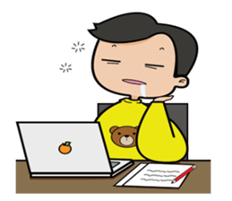 Mr. Omelet (Eng Ver.) sticker #13967004