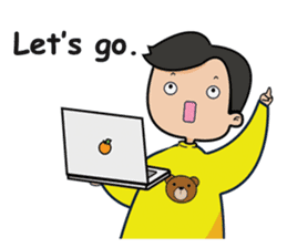 Mr. Omelet (Eng Ver.) sticker #13967005