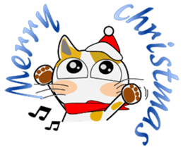 Happy Merry Christmas sticker #13967078